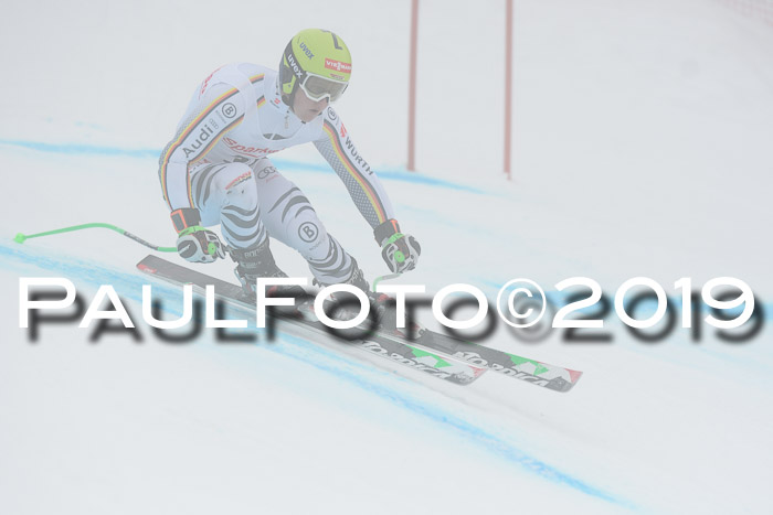 FIS, Int. Dt. Meisterschaft Abfahrt, Training, Damen + Herren, 19.03.2019