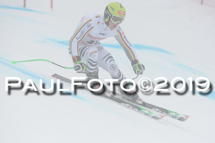 FIS, Int. Dt. Meisterschaft Abfahrt, Training, Damen + Herren, 19.03.2019