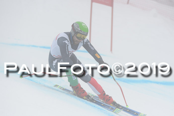 FIS, Int. Dt. Meisterschaft Abfahrt, Training, Damen + Herren, 19.03.2019