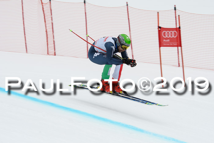FIS, Int. Dt. Meisterschaft Abfahrt, Training, Damen + Herren, 19.03.2019