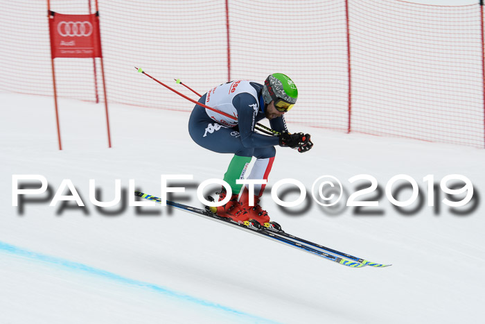 FIS, Int. Dt. Meisterschaft Abfahrt, Training, Damen + Herren, 19.03.2019