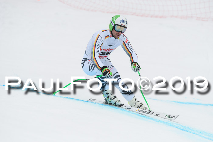 FIS, Int. Dt. Meisterschaft Abfahrt, Training, Damen + Herren, 19.03.2019