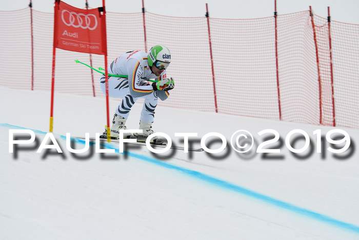 FIS, Int. Dt. Meisterschaft Abfahrt, Training, Damen + Herren, 19.03.2019