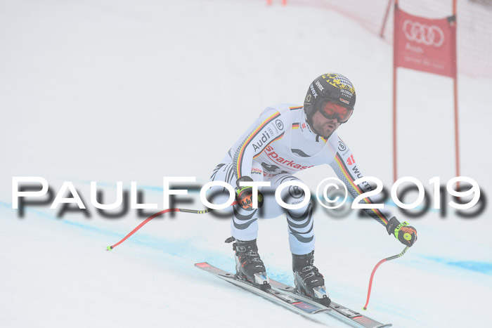 FIS, Int. Dt. Meisterschaft Abfahrt, Training, Damen + Herren, 19.03.2019