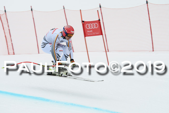 FIS, Int. Dt. Meisterschaft Abfahrt, Training, Damen + Herren, 19.03.2019
