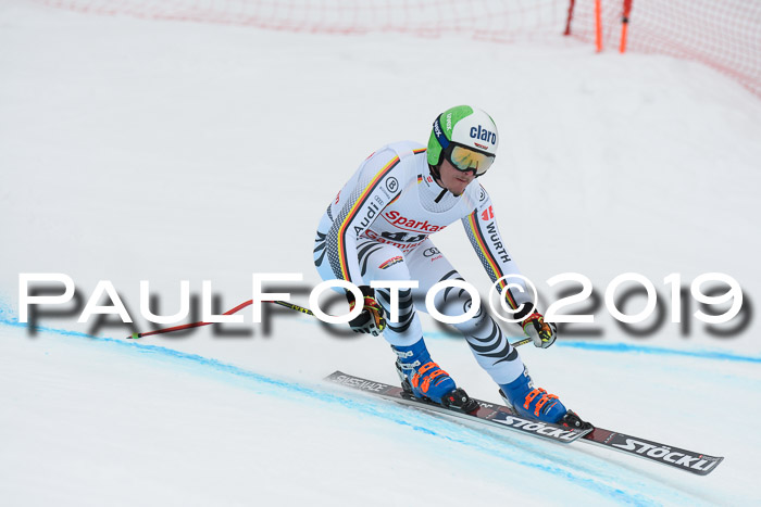 FIS, Int. Dt. Meisterschaft Abfahrt, Training, Damen + Herren, 19.03.2019