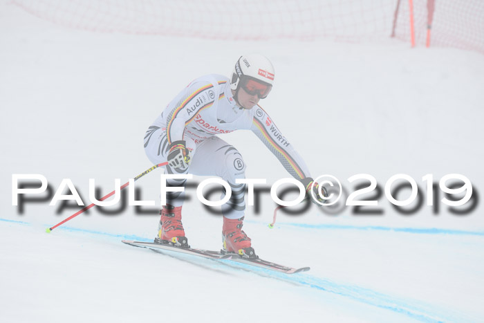 FIS, Int. Dt. Meisterschaft Abfahrt, Training, Damen + Herren, 19.03.2019