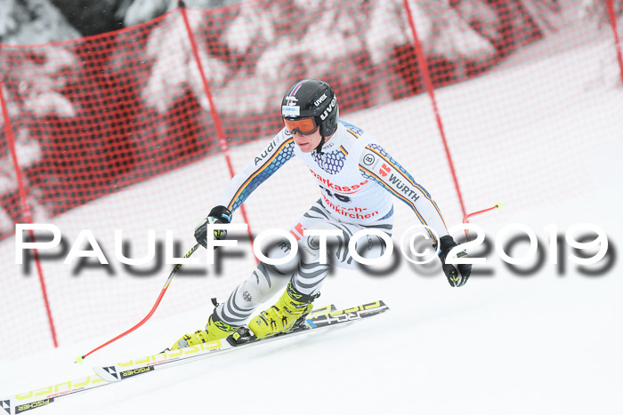 FIS, Int. Dt. Meisterschaft Abfahrt, Training, Damen + Herren, 19.03.2019