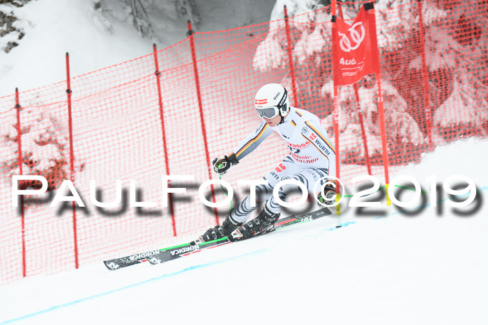 FIS, Int. Dt. Meisterschaft Abfahrt, Training, Damen + Herren, 19.03.2019