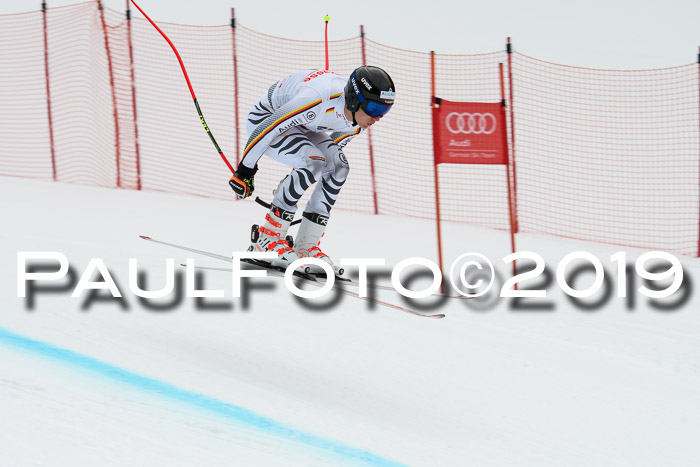 FIS, Int. Dt. Meisterschaft Abfahrt, Training, Damen + Herren, 19.03.2019