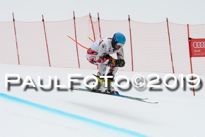 FIS, Int. Dt. Meisterschaft Abfahrt, Training, Damen + Herren, 19.03.2019