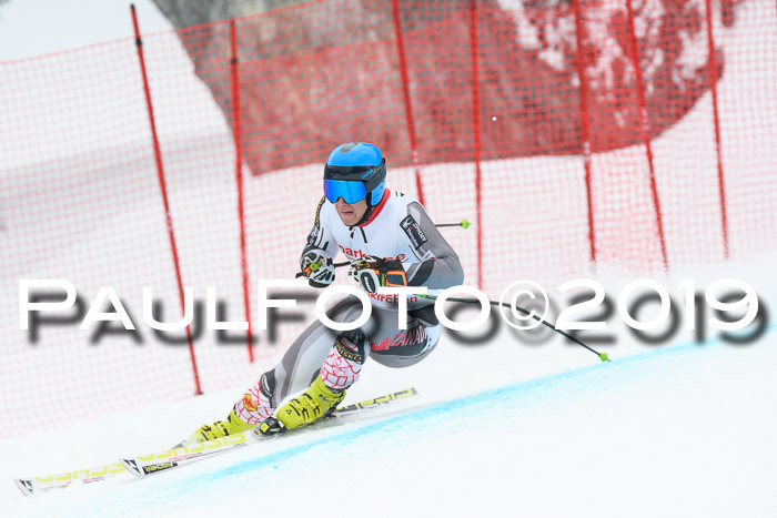 FIS, Int. Dt. Meisterschaft Abfahrt, Training, Damen + Herren, 19.03.2019