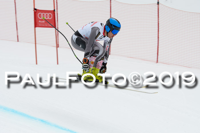 FIS, Int. Dt. Meisterschaft Abfahrt, Training, Damen + Herren, 19.03.2019