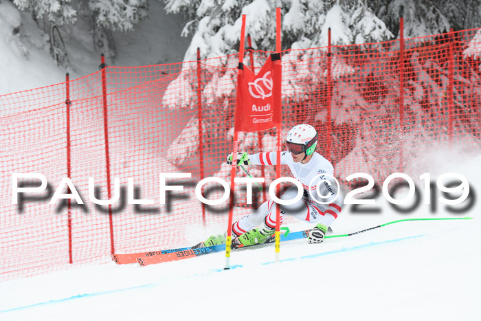 FIS, Int. Dt. Meisterschaft Abfahrt, Training, Damen + Herren, 19.03.2019