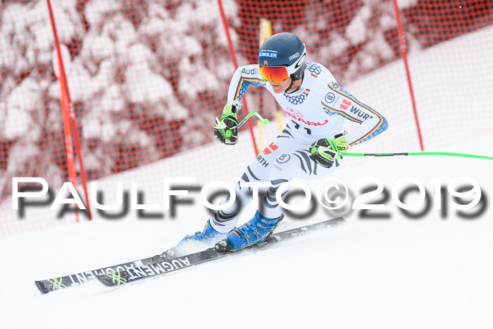 FIS, Int. Dt. Meisterschaft Abfahrt, Training, Damen + Herren, 19.03.2019