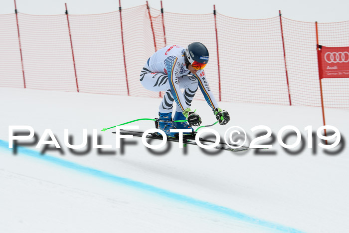 FIS, Int. Dt. Meisterschaft Abfahrt, Training, Damen + Herren, 19.03.2019