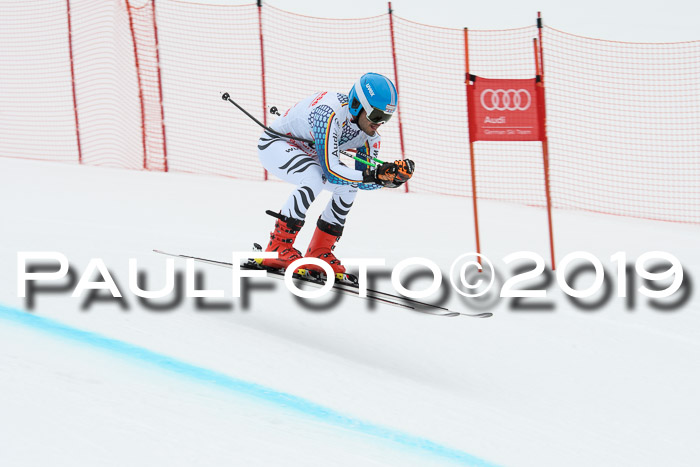 FIS, Int. Dt. Meisterschaft Abfahrt, Training, Damen + Herren, 19.03.2019