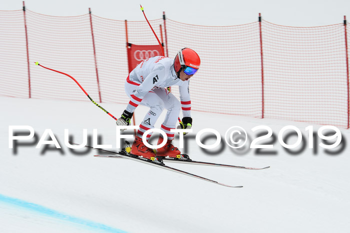 FIS, Int. Dt. Meisterschaft Abfahrt, Training, Damen + Herren, 19.03.2019