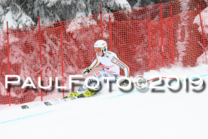 FIS, Int. Dt. Meisterschaft Abfahrt, Training, Damen + Herren, 19.03.2019