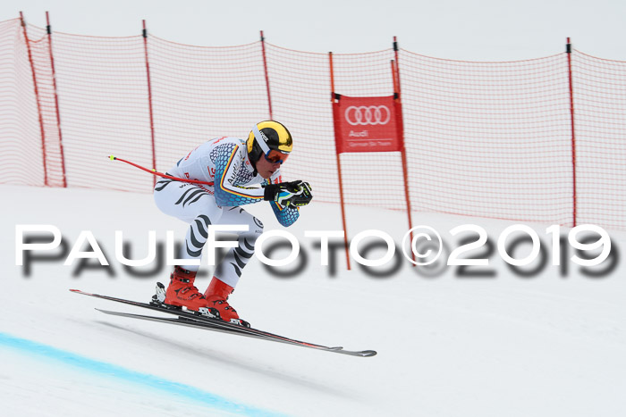 FIS, Int. Dt. Meisterschaft Abfahrt, Training, Damen + Herren, 19.03.2019