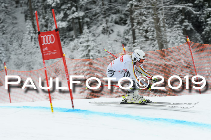 FIS, Int. Dt. Meisterschaft Abfahrt, Training, Damen + Herren, 19.03.2019