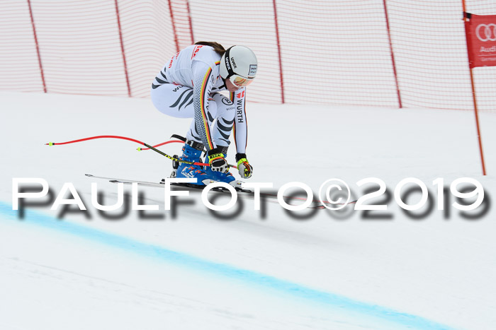 FIS, Int. Dt. Meisterschaft Abfahrt, Training, Damen + Herren, 19.03.2019