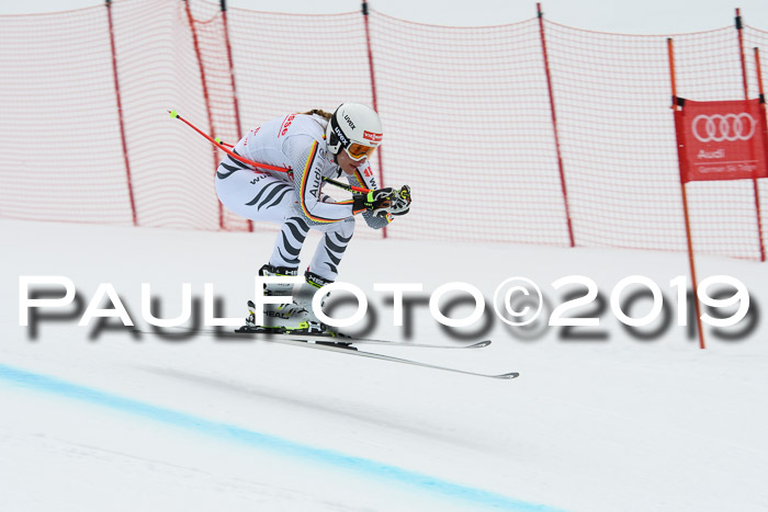 FIS, Int. Dt. Meisterschaft Abfahrt, Training, Damen + Herren, 19.03.2019