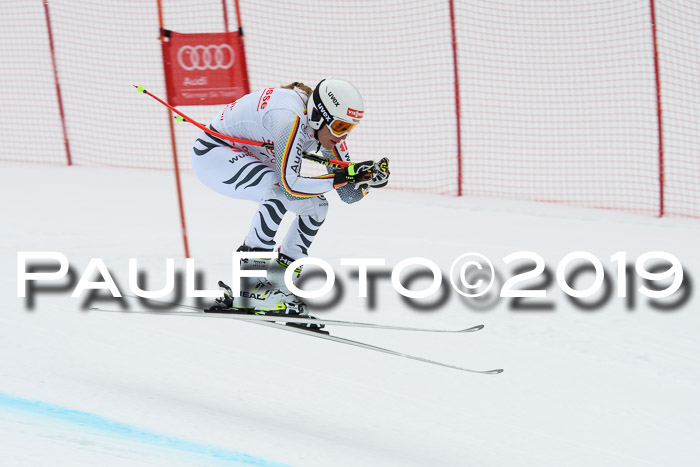 FIS, Int. Dt. Meisterschaft Abfahrt, Training, Damen + Herren, 19.03.2019