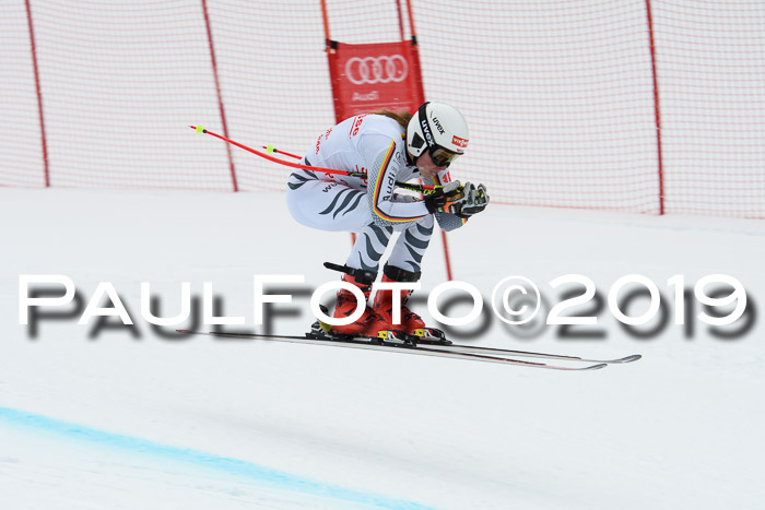 FIS, Int. Dt. Meisterschaft Abfahrt, Training, Damen + Herren, 19.03.2019