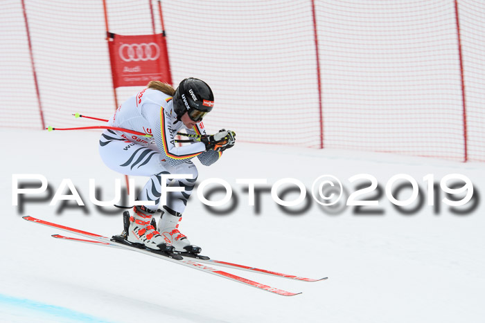 FIS, Int. Dt. Meisterschaft Abfahrt, Training, Damen + Herren, 19.03.2019