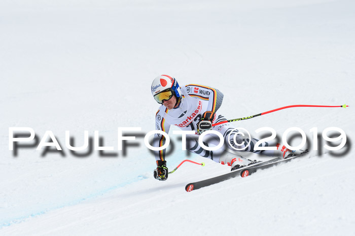 FIS, Int. Dt. Meisterschaft Abfahrt, Training, Damen + Herren, 19.03.2019