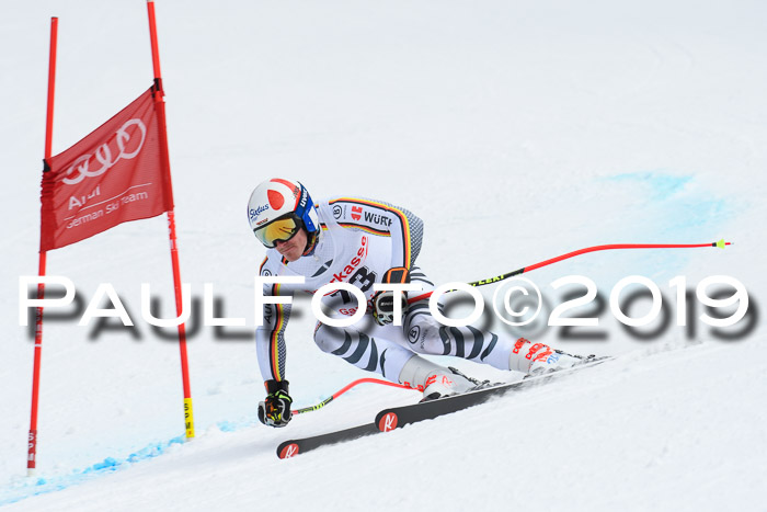 FIS, Int. Dt. Meisterschaft Abfahrt, Training, Damen + Herren, 19.03.2019