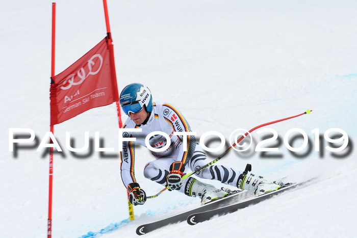 FIS, Int. Dt. Meisterschaft Abfahrt, Training, Damen + Herren, 19.03.2019