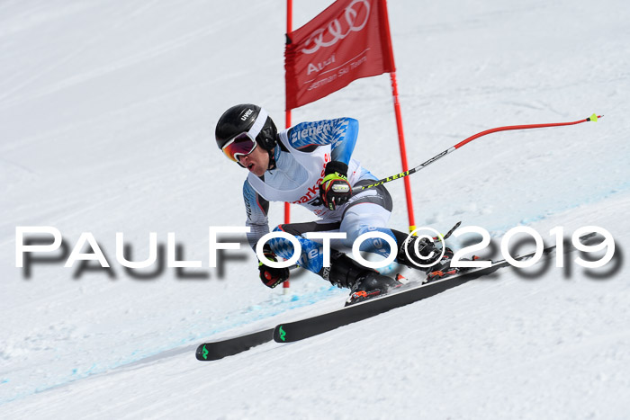 FIS, Int. Dt. Meisterschaft Abfahrt, Training, Damen + Herren, 19.03.2019