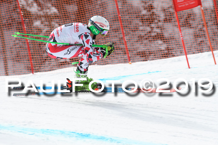 FIS, Int. Dt. Meisterschaft Abfahrt, Training, Damen + Herren, 19.03.2019