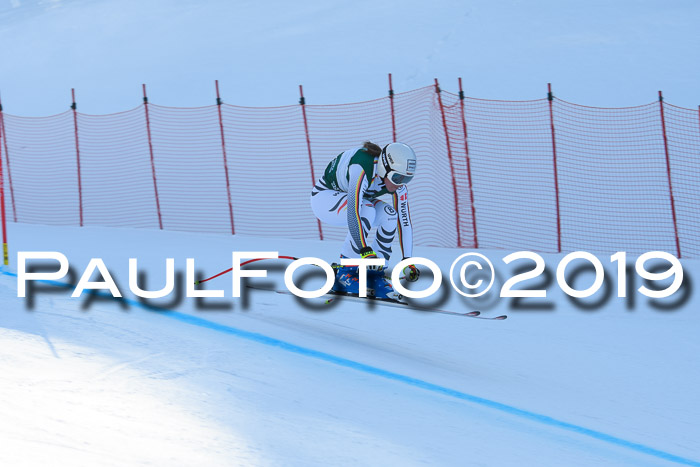 FIS, Int. Dt. Meisterschaft Abfahrt, Damen + Herren, 20.03.2019