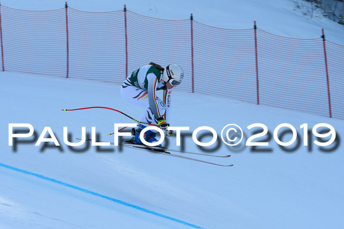 FIS, Int. Dt. Meisterschaft Abfahrt, Damen + Herren, 20.03.2019
