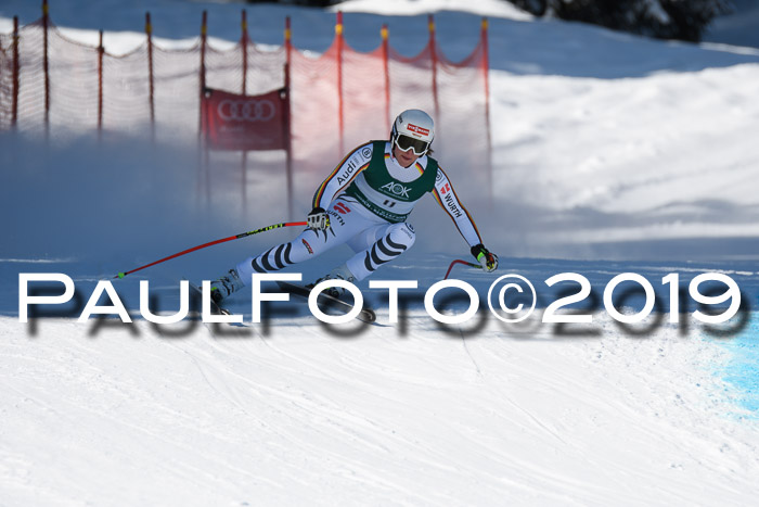 FIS, Int. Dt. Meisterschaft Abfahrt, Damen + Herren, 20.03.2019
