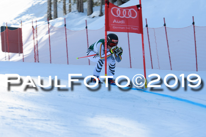 FIS, Int. Dt. Meisterschaft Abfahrt, Damen + Herren, 20.03.2019