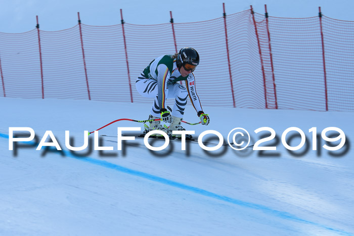 FIS, Int. Dt. Meisterschaft Abfahrt, Damen + Herren, 20.03.2019