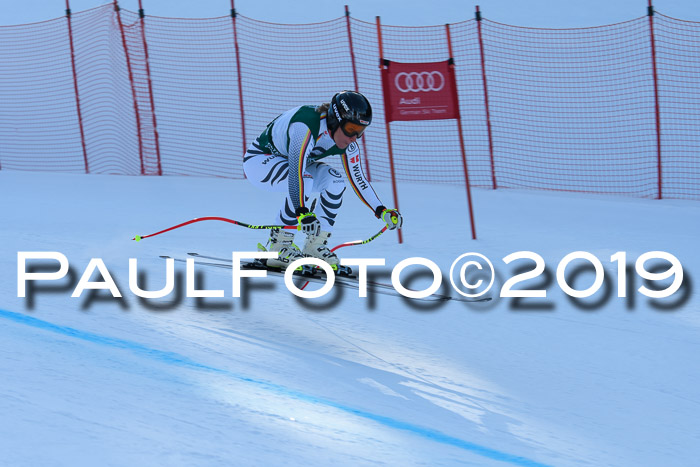 FIS, Int. Dt. Meisterschaft Abfahrt, Damen + Herren, 20.03.2019