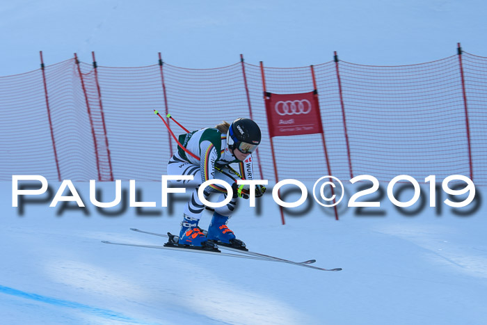 FIS, Int. Dt. Meisterschaft Abfahrt, Damen + Herren, 20.03.2019