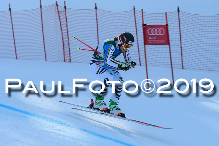 FIS, Int. Dt. Meisterschaft Abfahrt, Damen + Herren, 20.03.2019
