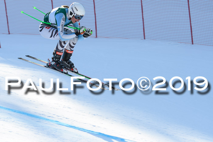 FIS, Int. Dt. Meisterschaft Abfahrt, Damen + Herren, 20.03.2019