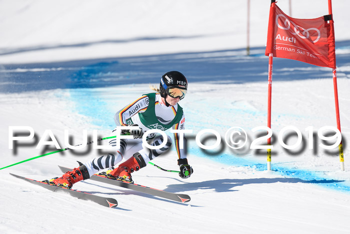 FIS, Int. Dt. Meisterschaft Abfahrt, Damen + Herren, 20.03.2019