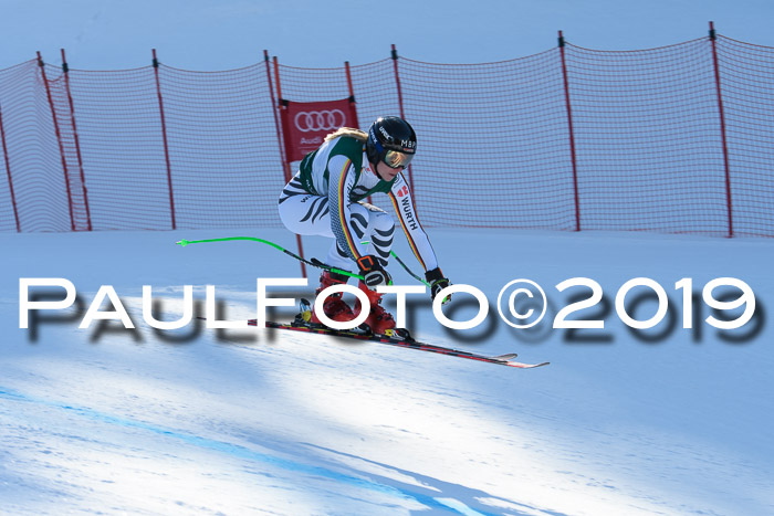 FIS, Int. Dt. Meisterschaft Abfahrt, Damen + Herren, 20.03.2019