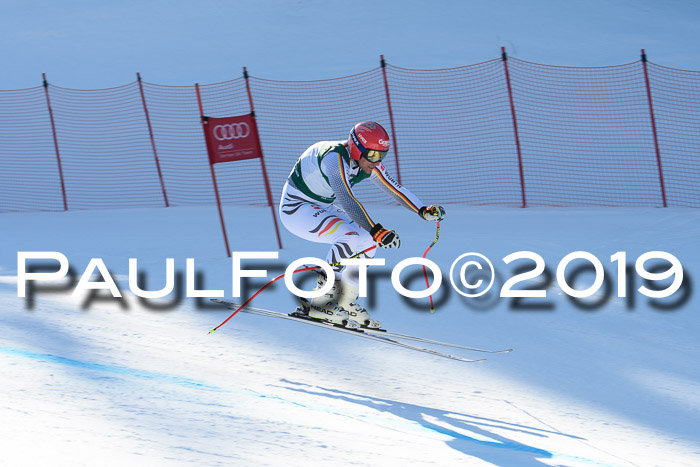 FIS, Int. Dt. Meisterschaft Abfahrt, Damen + Herren, 20.03.2019