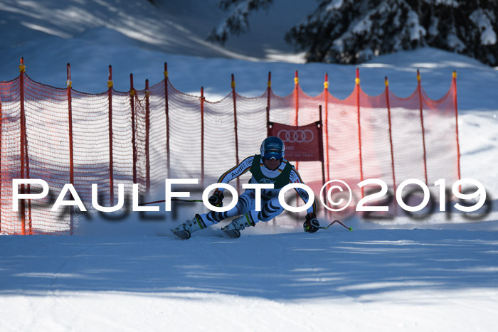 FIS, Int. Dt. Meisterschaft Abfahrt, Damen + Herren, 20.03.2019
