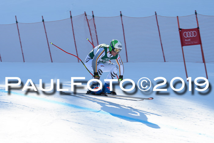 FIS, Int. Dt. Meisterschaft Abfahrt, Damen + Herren, 20.03.2019