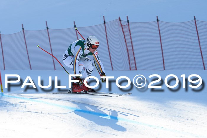 FIS, Int. Dt. Meisterschaft Abfahrt, Damen + Herren, 20.03.2019